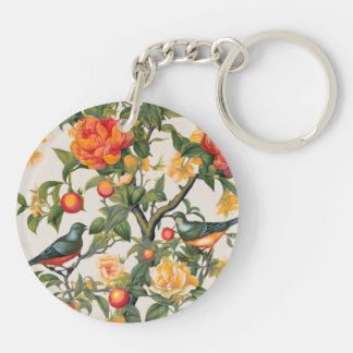 The Enchanted Botanica Key Ring