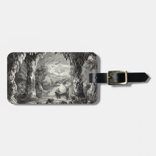 The Enchanted Cave Luggage Tag (Front Horizontal)