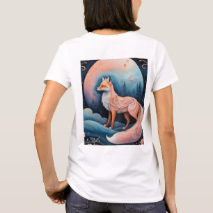 "The Enchanted Ember Fox" T-Shirt