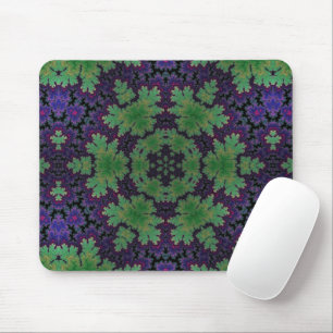 The Enchanted Fern Wheel Mouse Mat