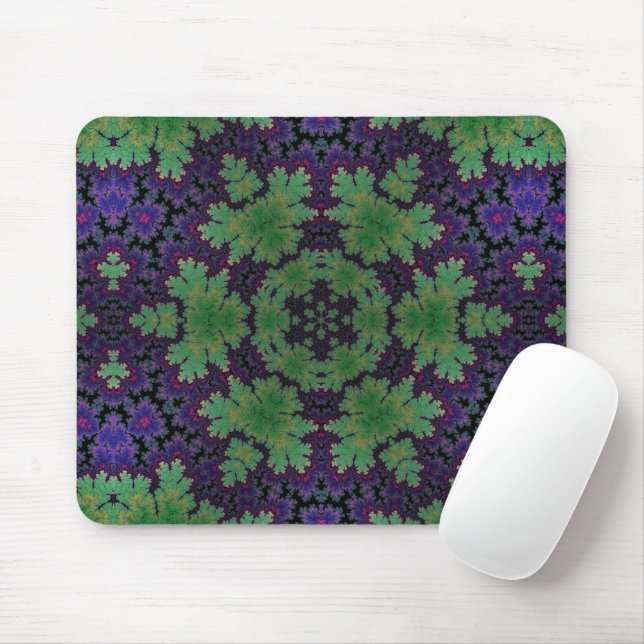 The Enchanted Fern Wheel  Mouse Mat (With Mouse)
