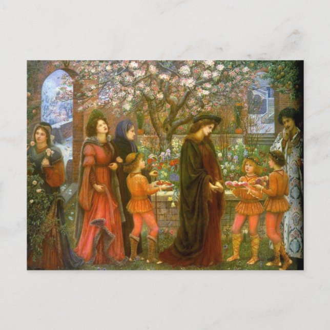 The Enchanted Garden of Messer Ansaldo Postcard (Front)