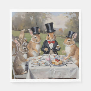 The Enchanted Hare's Tea Soiree Napkin