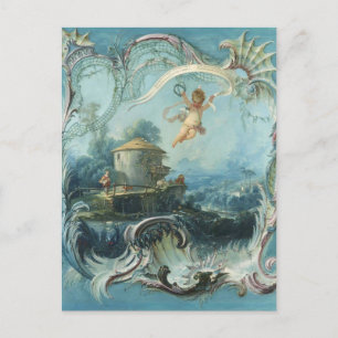 The Enchanted Home by Francois Boucher Postcard
