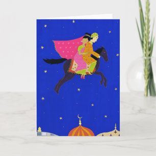 'The Enchanted Horse' greeting card
