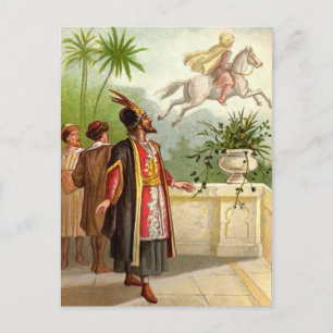 The Enchanted Horse Scheherazade's Tale Postcard