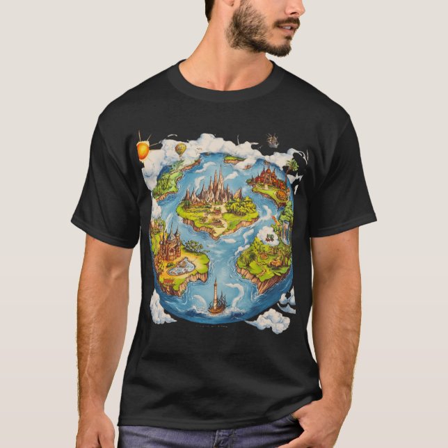 The Enchanted Realms of Imagination T-Shirt (Front)