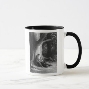 The Enchanter Merlin and the Fairy Vivien Mug