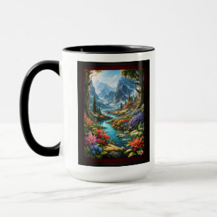 The Enchanting Land Of Kalakoff AI Art by Xzendor7 Mug