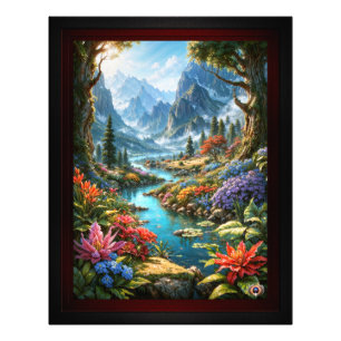 The Enchanting Land Of Kalakoff AI Art by Xzendor7 Photo Print