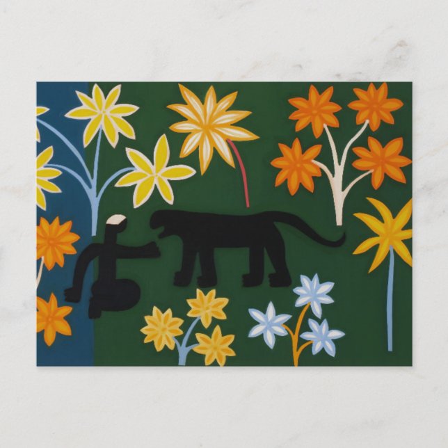 The Encounter With the Panther 2006 Postcard (Front)