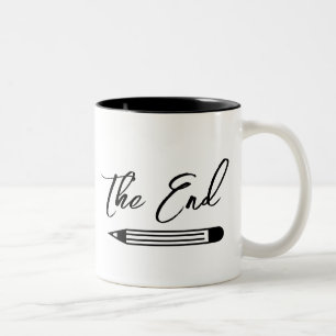The End Creative Two-Tone Coffee Mug