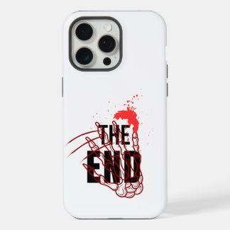 THE END – Creepy Horror Blood Drip Phone Case