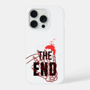 THE END – Creepy Horror Blood Drip Phone Case
