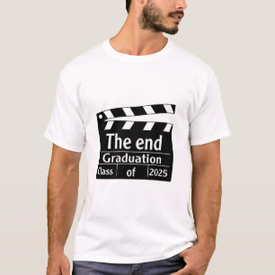 The End Graduation 2025 Cinema Graduate T-Shirt