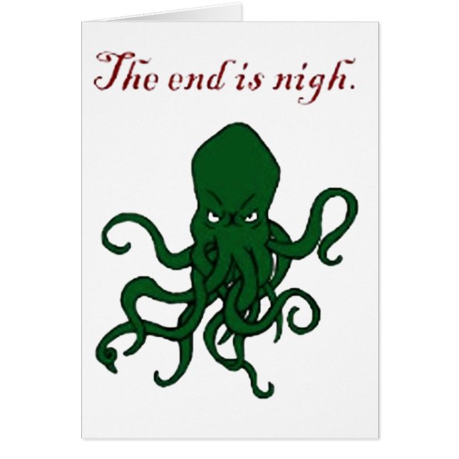 The End Is Nigh (Front)