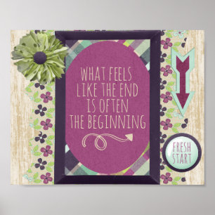 The End Is Often The Beginning Poster