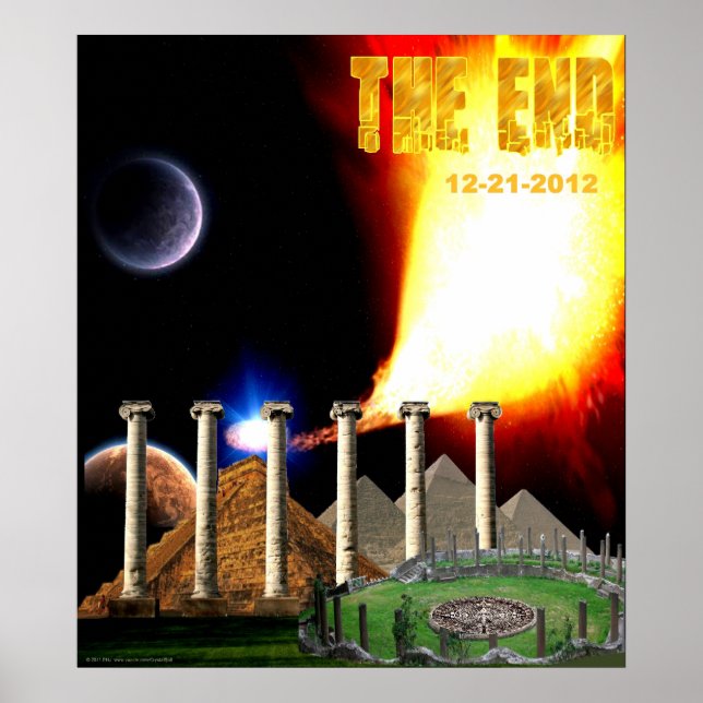 The End Mayan Calendar Poster (Front)