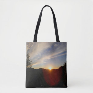 The end of a glorious day.... tote bag