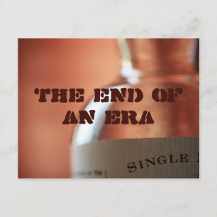 The end of an era invitation