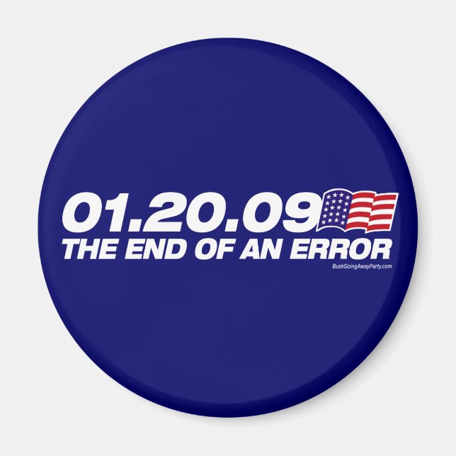 The End of an Error Magnet (Front)