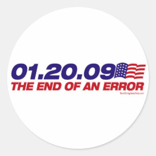 The End of an Error Sticker