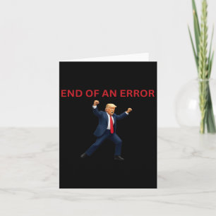 The End Of An Error Trump Card