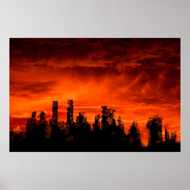 The end of days poster (Front)
