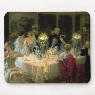 The End of Dinner, 1913 Mouse Mat