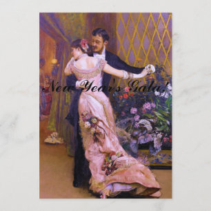 The End of the Ball Dancers Invitation