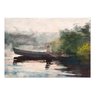 The End of the Day, Adirondacks by Winslow Homer  Photo Print