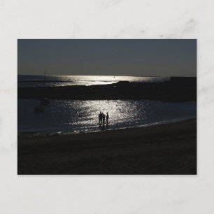 The end of the day postcard