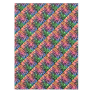 The End Of The Rainbow Bizarre Abstract Art Tablecloth