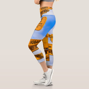 The end of the road capri leggings
