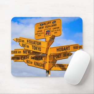 The end of the road mouse mat