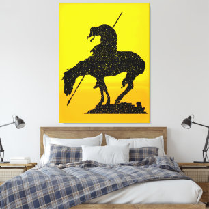 The End of the Trail Canvas Print
