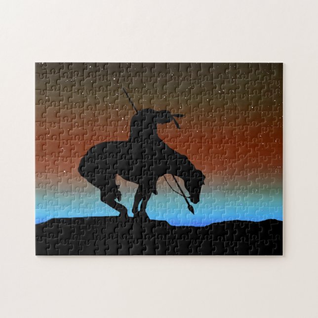 The End of the Trail Jigsaw Puzzle (Horizontal)