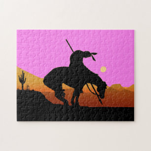 The End of the Trail Jigsaw Puzzle