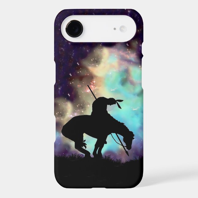 The End of the Trail Silhouette IPhone case (Back)