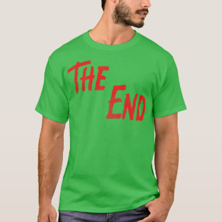 THE END Retro Horror End Credits T-Shirt