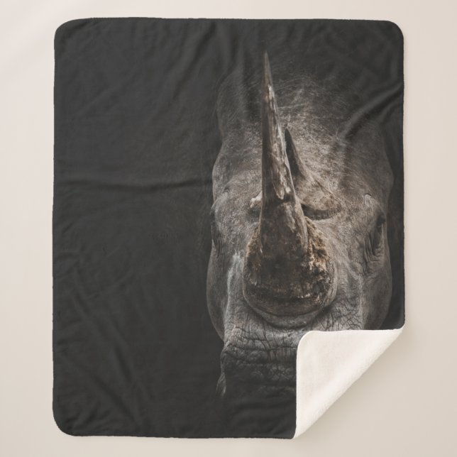 THE ENDANGERED GIANT SHERPA BLANKET (Front)