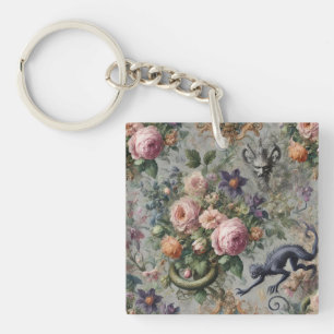 The Endangered Lavender Lycan – Gothic Whimsy Key Ring