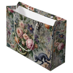 The Endangered Lavender Lycan – Gothic Whimsy Large Gift Bag