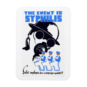 The Enemy Is Syphilis Magnet