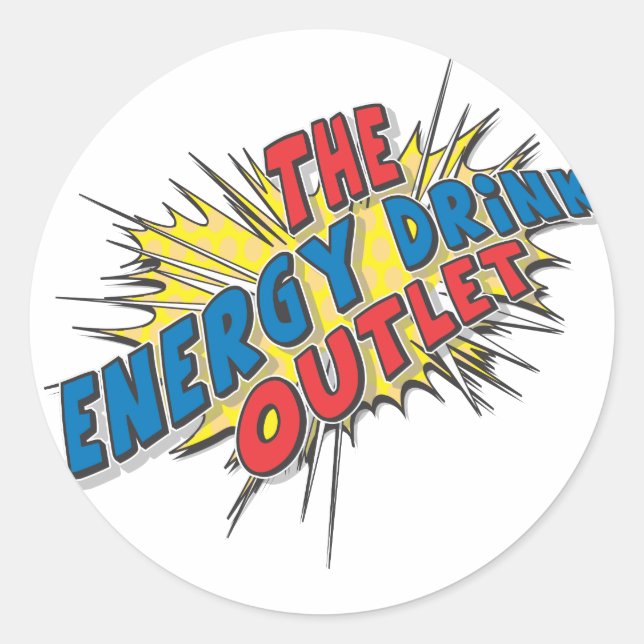 The Energy Drink Outlet - sticker (Front)