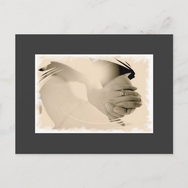 the engagement announcement postcard (Front)