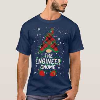 The Engineer Gnome Family Matching Group Xmas Ligh T-Shirt