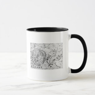The English and Dutch Force facing Spanish Fleet Mug