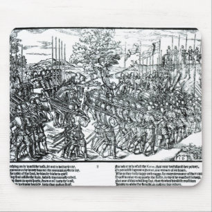 The English Army Marching with Sir Henry Sidney Mouse Mat