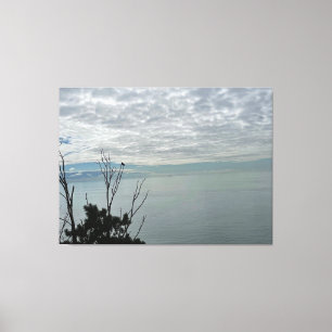 The English Channel From the Leas Folkestone Canvas Print